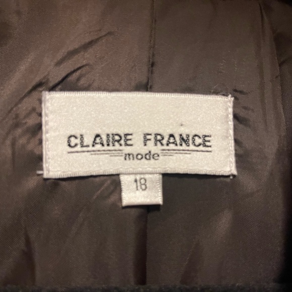 Vintage Claire France Mode blazer size 18 - Picture 7 of 7